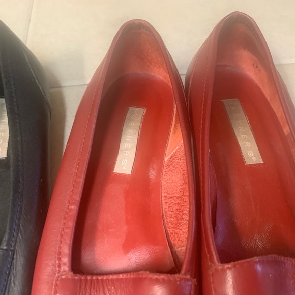 🥿 2 Pairs of Loafers - RED AND BLACK (6 1/2)🥿🥿 - Picture 6 of 10